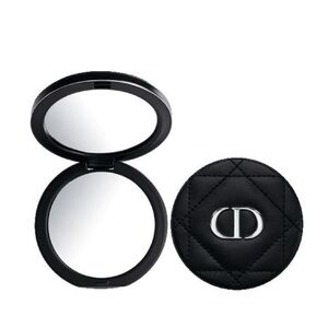 🛍️NIB Dior Black Quilted Leather Compact Mirror